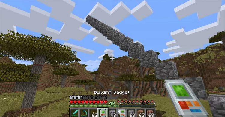 Building Gadgets Mod for Minecraft
