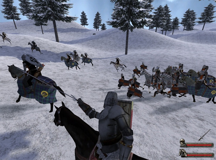 minecraft mount and blade