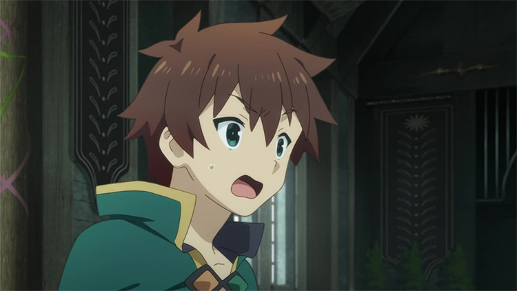 Kazuma Satou from KonoSuba anime