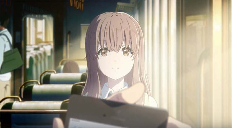 Shouko Nishimiya A Silent Voice anime screenshot
