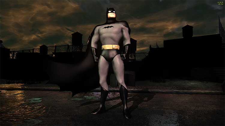 Batman The Animated Series New Outfit mod