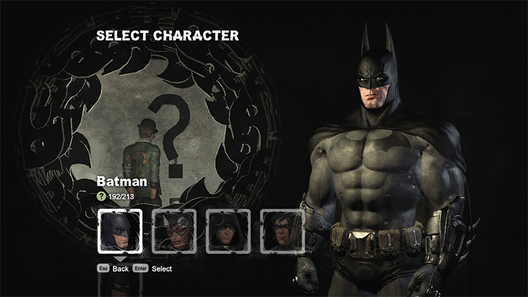 Confidential Batman skin mod for Arkham Knight by thebatmanhimself