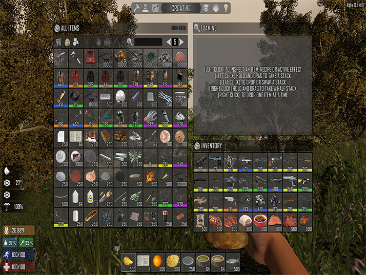 7 days to die simple ui mod