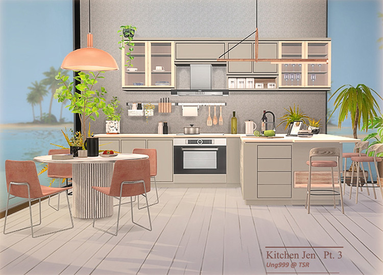 Kitchen Jen Part 3 Sims 4 CC