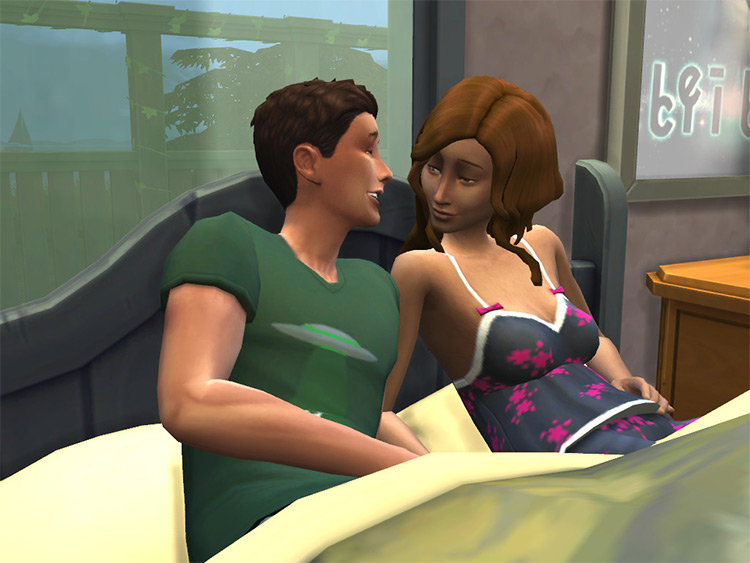 Pillow Talk After WooHoo for Sims 4