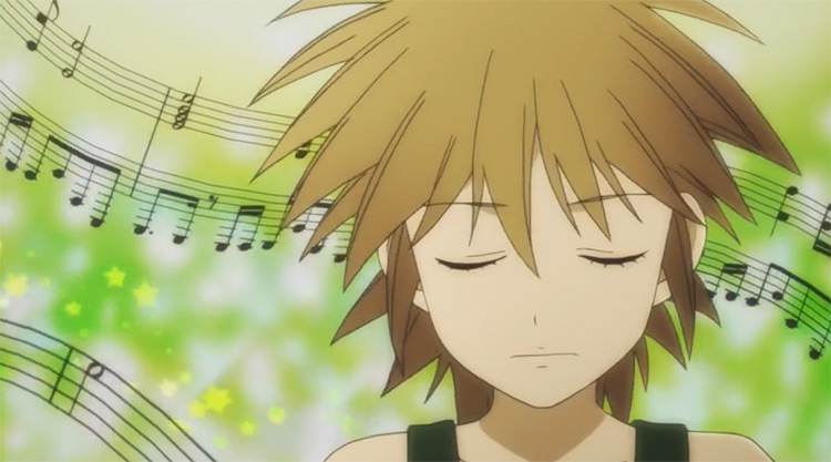Kai Ichinose playing piano Forest of Piano Anime