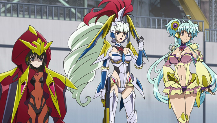 Senki Zesshou Symphogear Anime screenshot