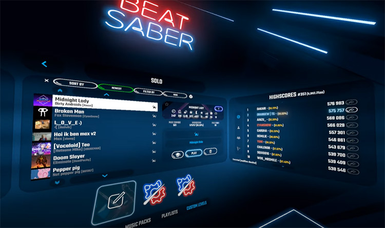 Top 40 Best Custom Beat Saber Songs  All Free Mods    FandomSpot - 25