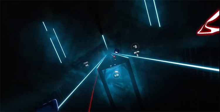 Uptown Funk – Mark Ronson ft. Bruno Mars Beat Saber screenshot