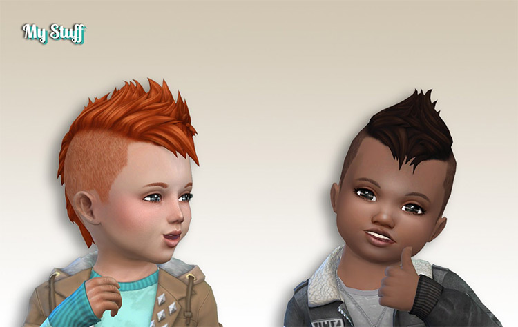 Best Sims 4 Mohawk Hair CC  All Free    FandomSpot - 35