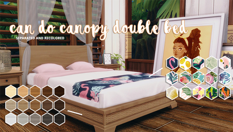 Double Bed Canopy-Style CC