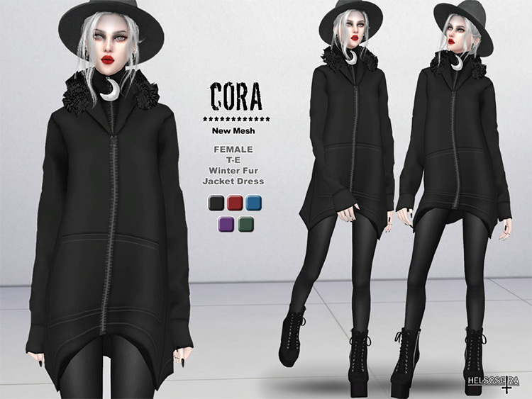 CORA Witch Jacket Custom Content