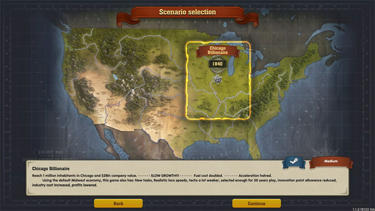 Chicago Billionaire Railway Empire mod screenshot