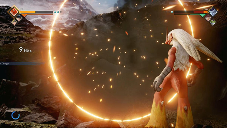 Blaziken mod for Jump Force