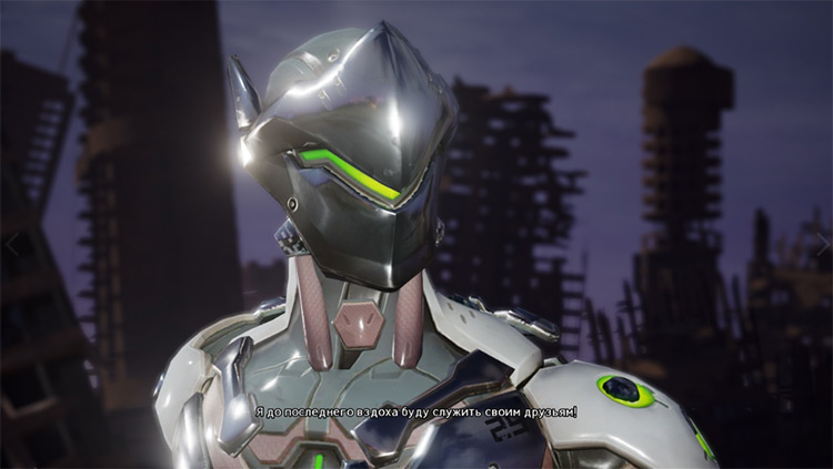 Genji Shimada Jump Force mod screenshot