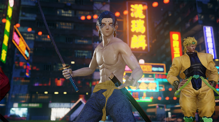 jump force mods replace created character