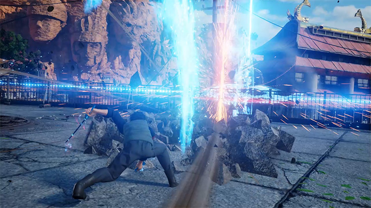 Sandai Kitetsu Replaces Energy Sword Jump Force mod