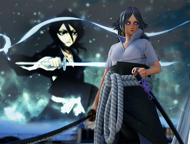 Rukia Moveset For CAC Female A Jump Force mod