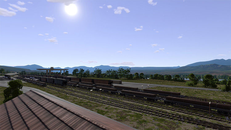 Procedural Sky Derail Valley mod