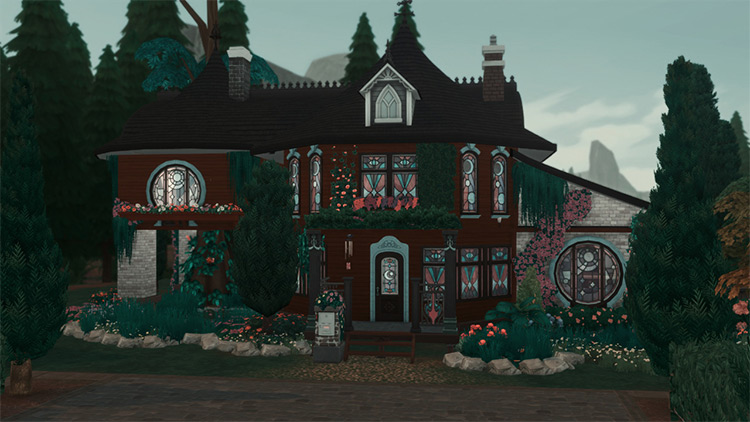 Witch Home Sims 4 CC screenshot