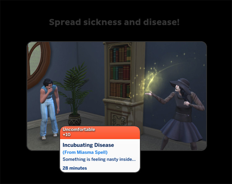 Forbidden Spells CC for Sims 4