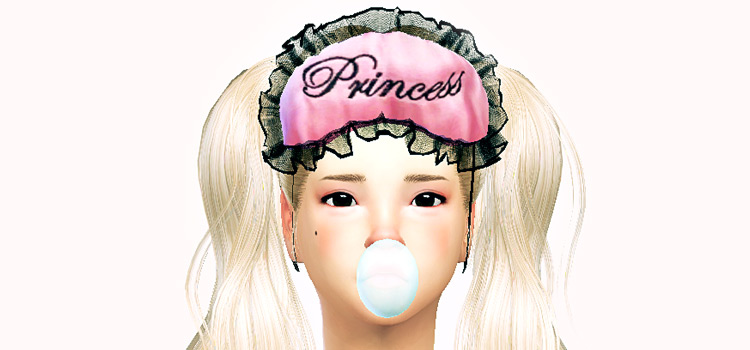 Girls Sleep Mask for The Sims 4