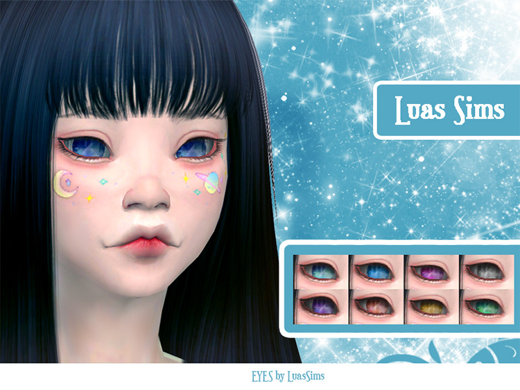 Mermaid Eyes (Eyes 001) by Luas_Sims Sims 4 CC