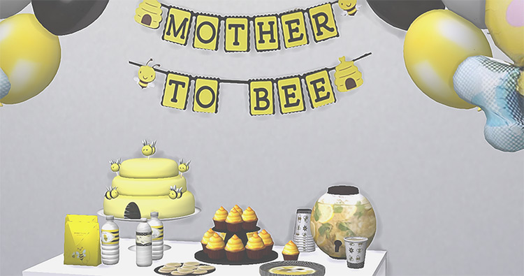 The Sims 4  Baby Shower Mods   CC  All Free To Download    FandomSpot - 8