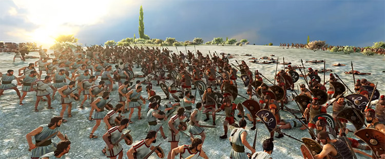 Sparta Faction in Total War Saga: Troy