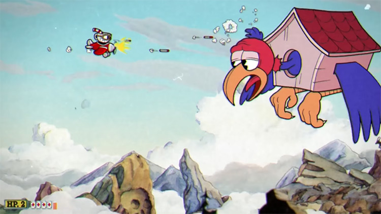 Wally Warbles – World 2 from Cuphead