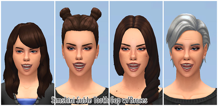 The Sims 4  Best Custom Teeth Mods   CC Packs   FandomSpot - 28