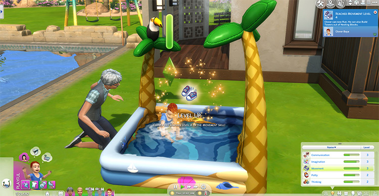 Kiddie Pools Give Movement Skill for Toddlers by Evvi Sims 4 CC