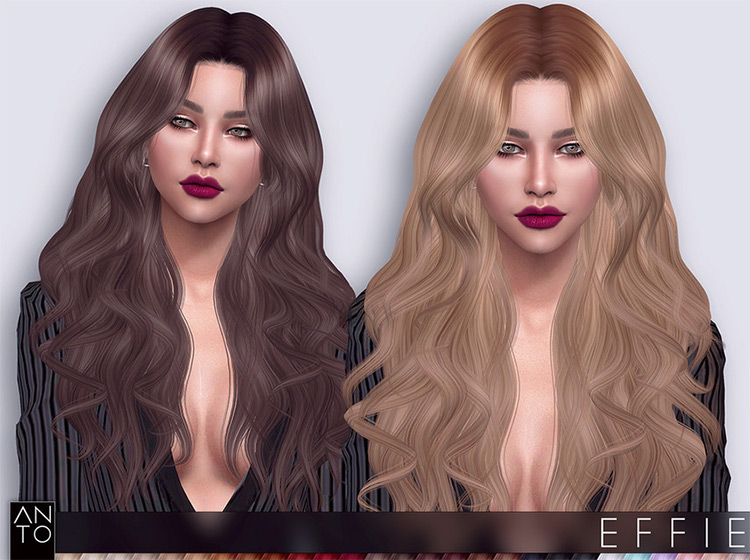 Sims 4 Wavy Hair CC & Mods (All Free To Download) – FandomSpot