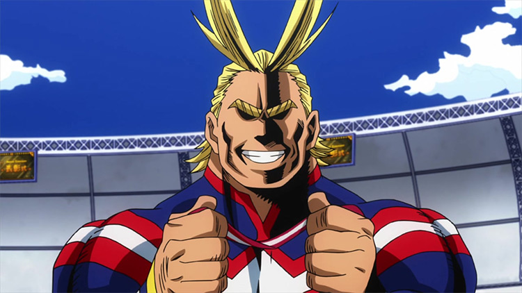 All Might from My Hero Academia anime