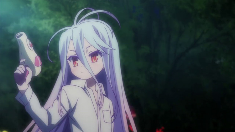 Shiro in No Game No Life