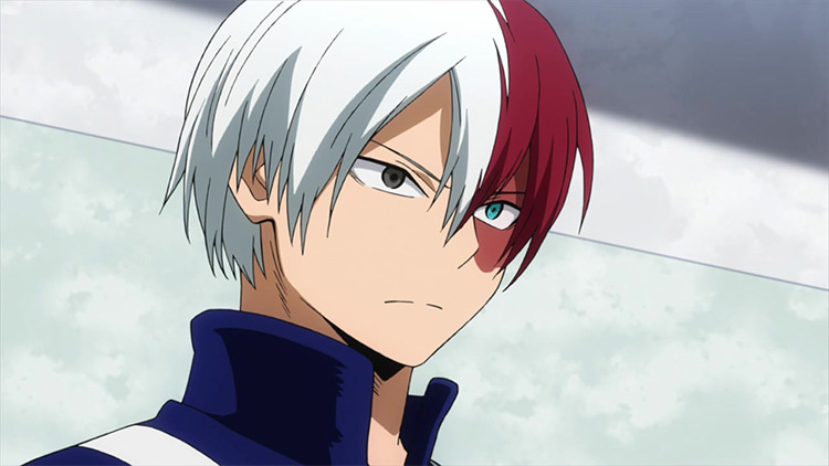 Shouto Todoroki from Boku no Hero Academia