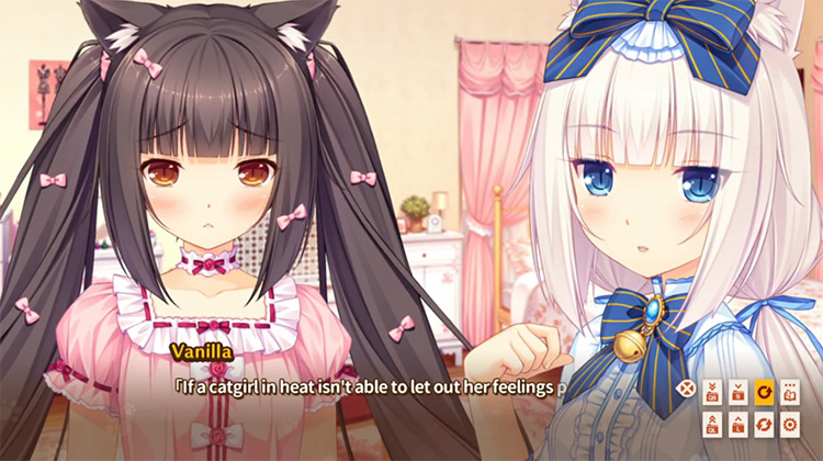 NEKOPARA gameplay screenshot