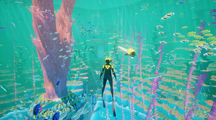 Abzu gameplay PS4 screenshot