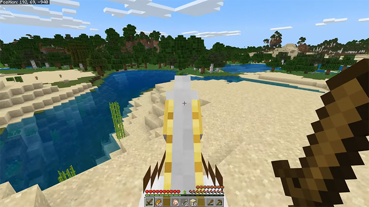 Minecraft 2011 gameplay screenshot