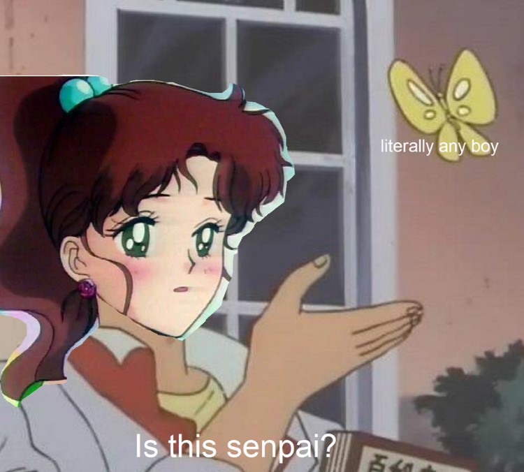 Is this senpai Sailor Jupiter
