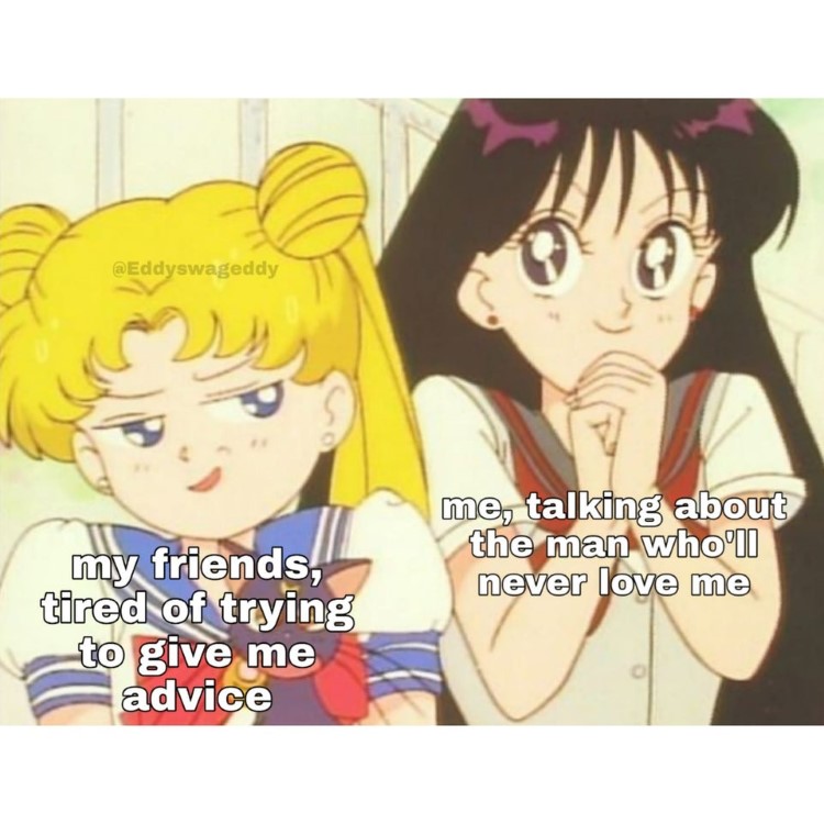 My friends giving advice - Sailor Moon and Mars
