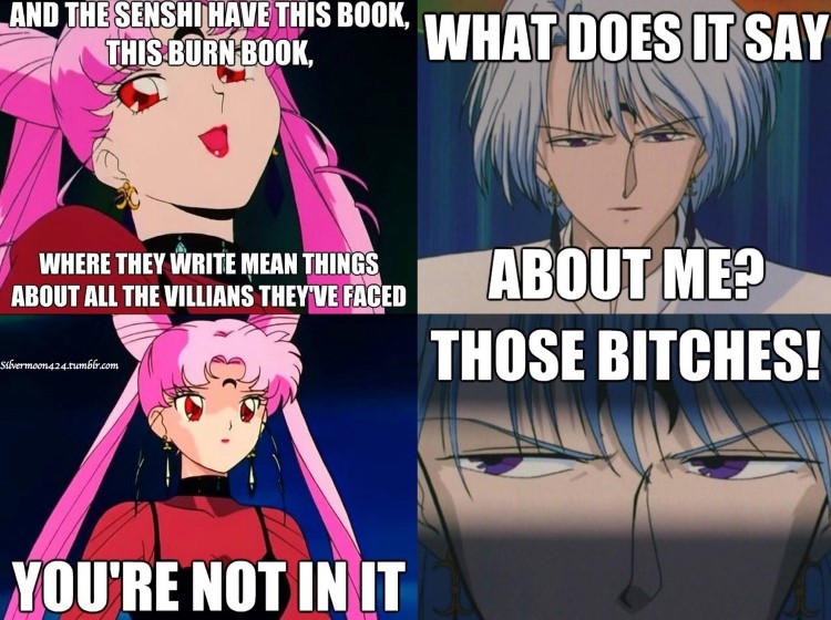 What does it say about me Sailor Moon meme