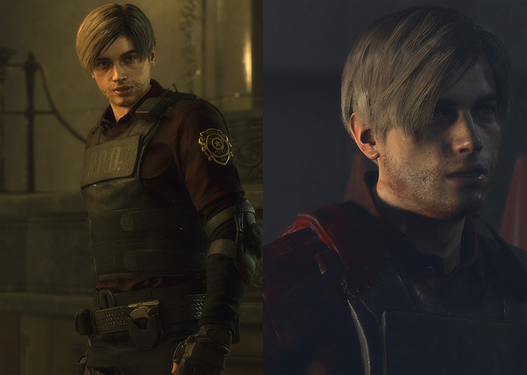 FOOX Leon Customization Pack Resident Evil 2 remake mod