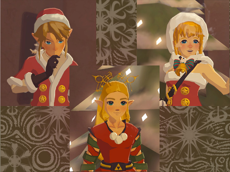 Winter Wonderland mod for Legend of Zelda: Breath of the Wild