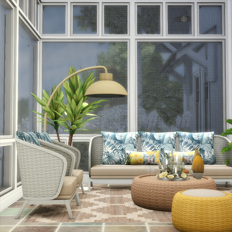 Screened-In Series Sims 4 CC