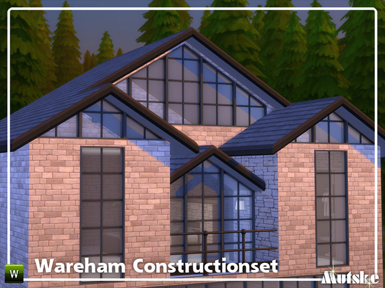 Wareham Construction Set Part 5 Sims 4 CC