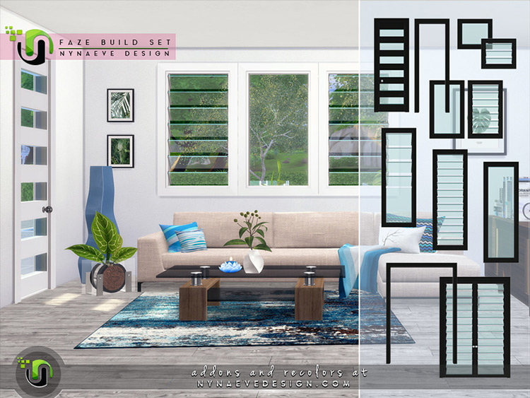 Best Sims 4 Windows CC   Custom Design Packs  All Free    FandomSpot - 65