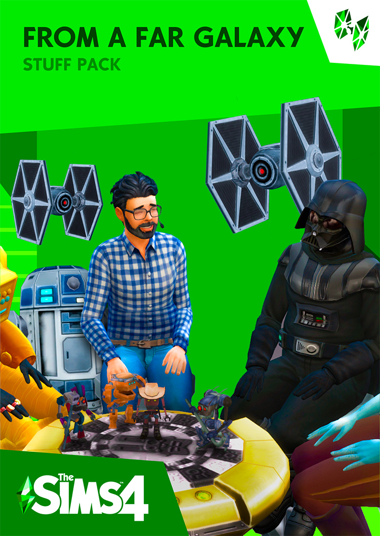 From a Far Galaxy Mod for The Sims 4