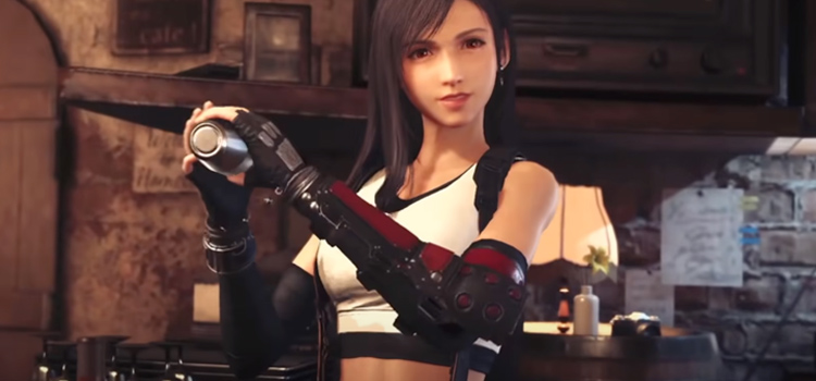 Tifa FF7 - Bartender HD Screenshot