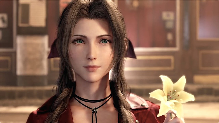 Aerith Gainsborough FF7 screenshot